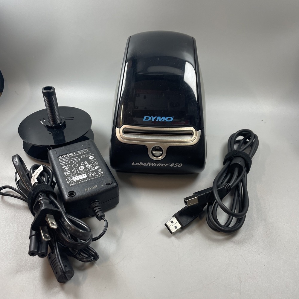 Dymo LabelWriter 450 [1750110] Thermal Label Printer with Power Supply & USB